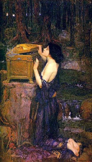 John William Waterhouse Pandora